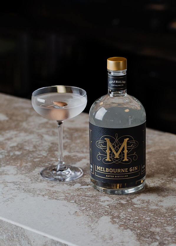 Feat classic dry martini